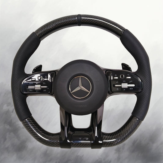 Mercedes C63 AMG Custom Made Steering Wheel